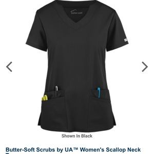 Butter-Soft Scrubs by UA™ Women's Scallop Neck